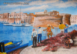 "Gallipoli" Acrilico 70x50 - 2005